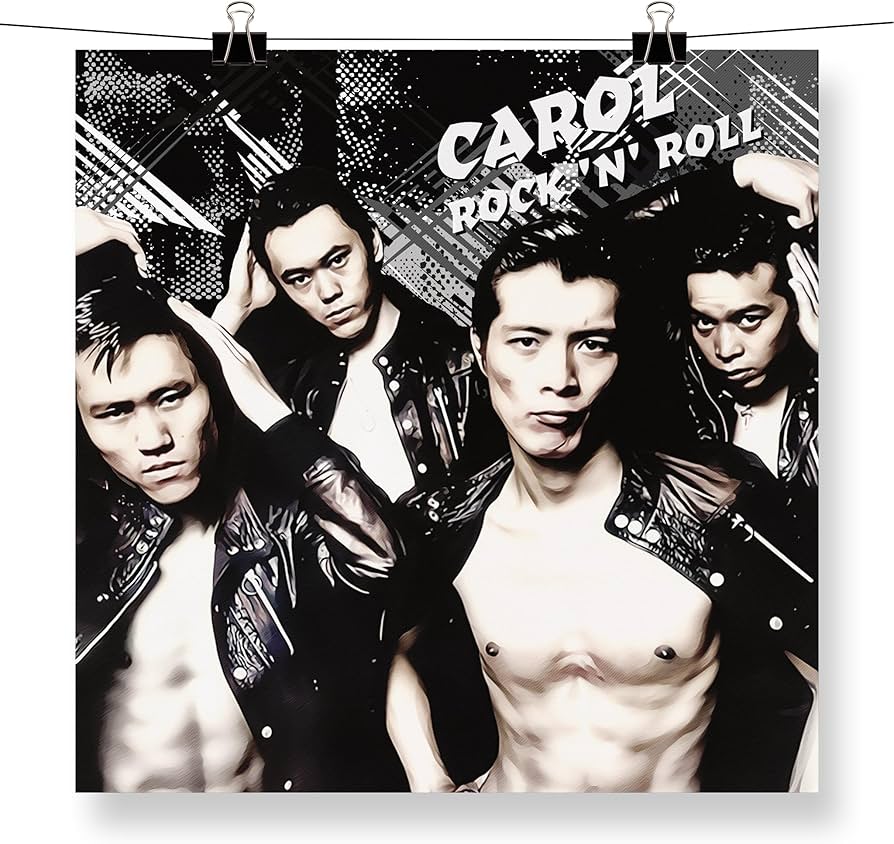 矢沢永吉キャロルパネル 送料無料 当時物 CAROL キャロル パネル 矢沢永吉 ジョニー大倉